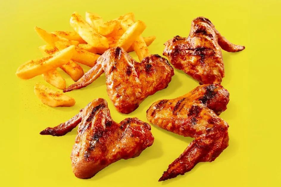 4 Wings & Chips