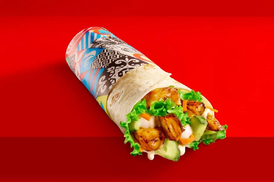 Chicken Wrap & Chips